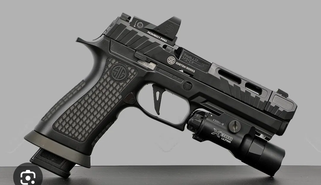 Mô hình súng thi đấu SIG 20111 (Comp Gun) in 3D cực chi tiết - Image 1