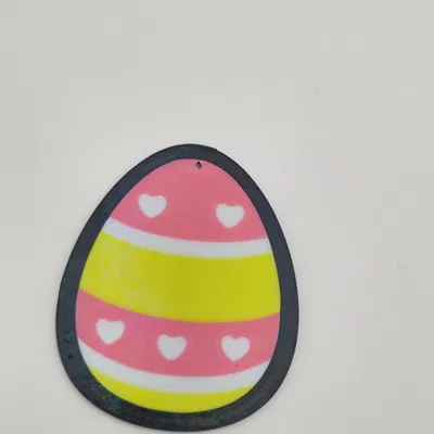 Móc khóa Trứng Phục sinh hình Trái tim