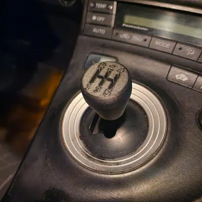 Núm cần số sàn phong cách cho Toyota Prius (In 3D)