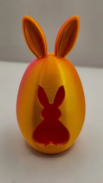 Mô hình trang trí trứng Phục sinh hình thỏ - Easter Bunny Egg Decoration - Image 1