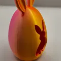 Mô hình trang trí trứng Phục sinh hình thỏ - Easter Bunny Egg Decoration - Thumbnail 2