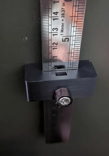 Cữ chặn thước đo kim loại in 3D với cơ cấu đai ốc thông minh - Image 1