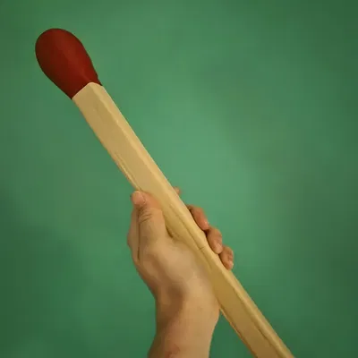 Que Diêm Khổng Lồ - Mô hình trang trí độc đáo