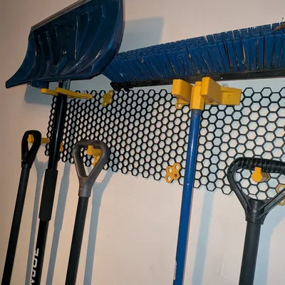 Móc treo xẻng và dụng cụ cho hệ thống Honeycomb Storage Wall (HSW)