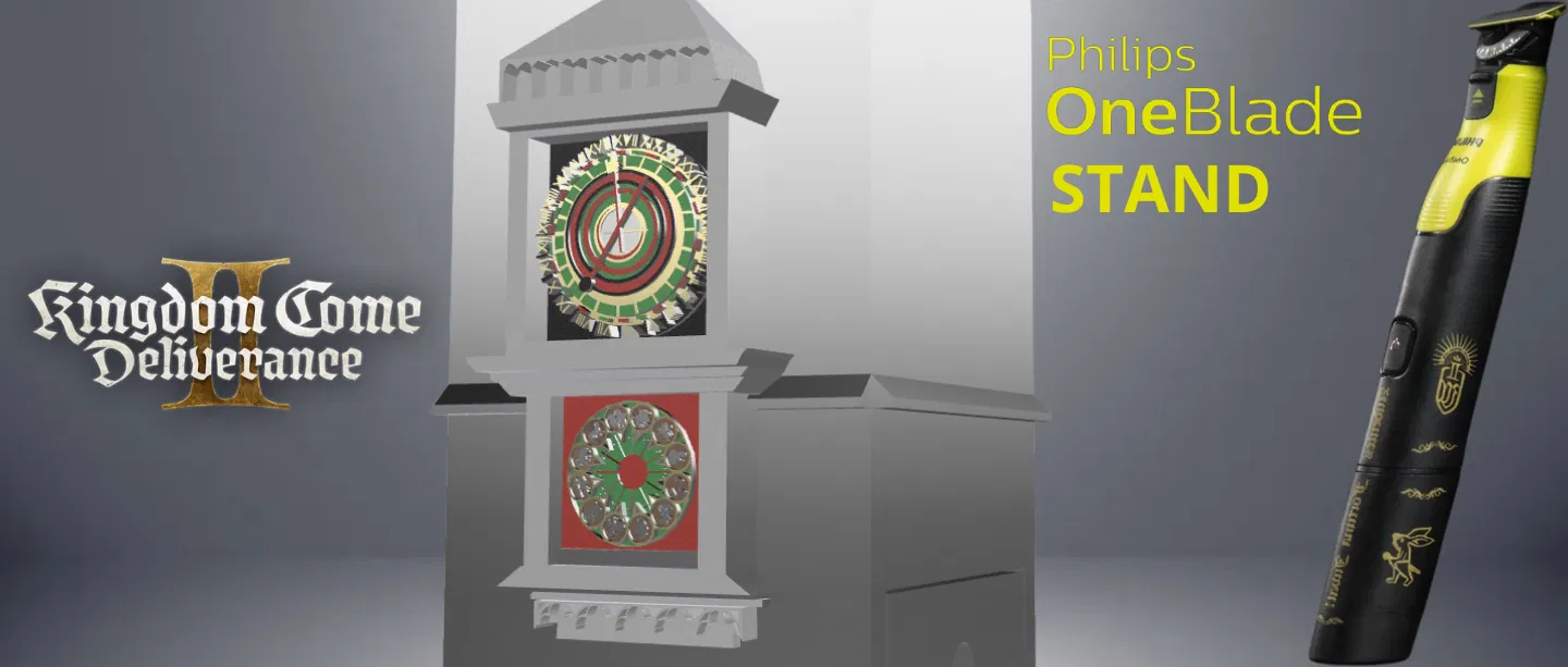 Giá đỡ Philips OneBlade mô phỏng đồng hồ thiên văn KCD2 - Image 1