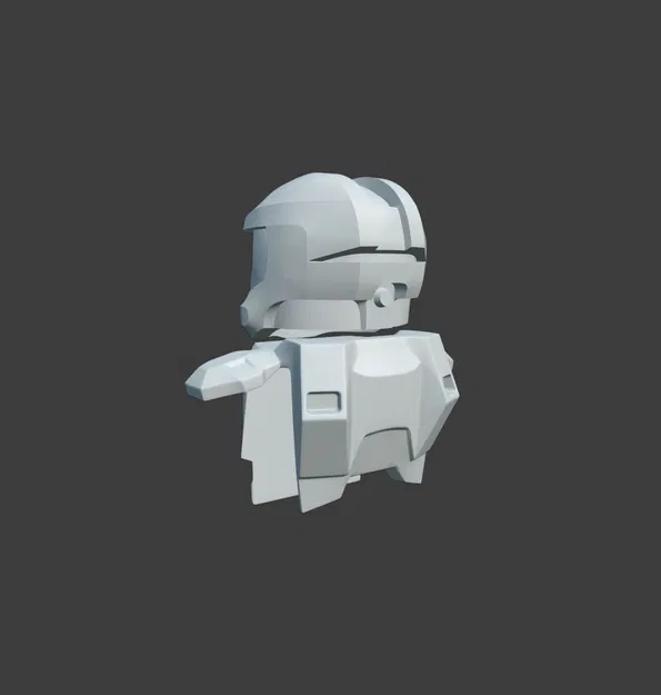 Bộ giáp Master Chief in 3D cực ngầu cho mô hình LEGO - Image 5