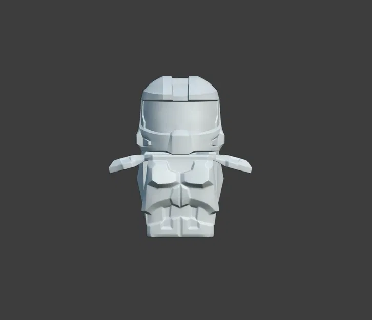 Bộ giáp Master Chief in 3D cực ngầu cho mô hình LEGO - Image 8