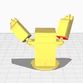 Mô hình 3D Mechuin: Sự kết hợp độc đáo giữa chim cánh cụt và Robot - Thumbnail 2