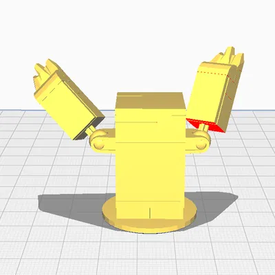 Mô hình 3D Mechuin: Sự kết hợp độc đáo giữa chim cánh cụt và Robot