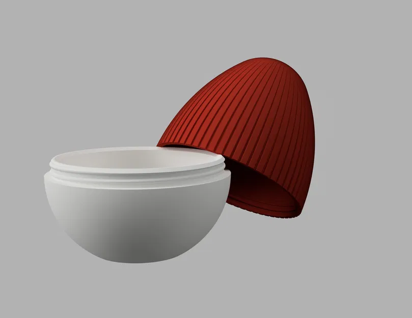 Trứng Phục sinh Parametric – Thiết kế vặn ren hai phần có thể tùy chỉnh văn bản - Image 5