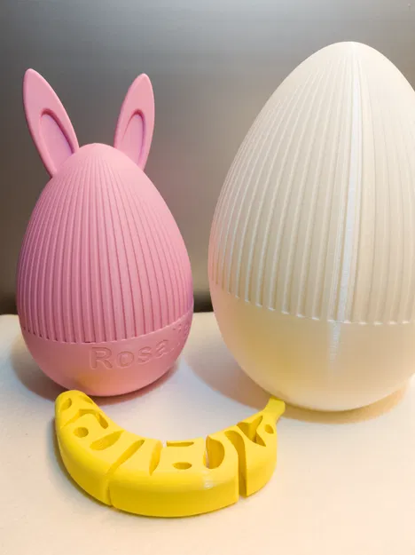 Trứng Phục sinh Parametric – Thiết kế vặn ren hai phần có thể tùy chỉnh văn bản - Image 10