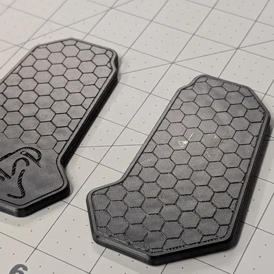 Bộ vòng side pot và đệm cổ tay khoét rãnh cho khay nhôm CNC FrSky X20