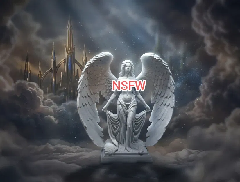 Tượng Thiên Thần Quyến Rũ Đầy Tinh Tế (NSFW) - Image 1