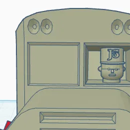Mô hình 3D Bad bus driver J5 - Tài xế xe buýt nhí đầy ấn tượng