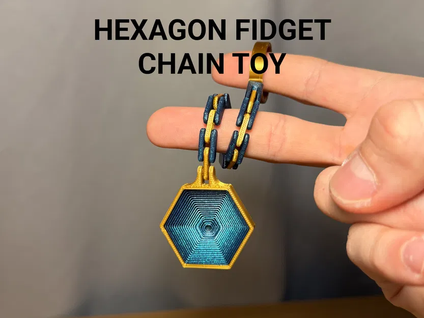 Đồ Chơi Fidget Dây Xích Lục Giác - Image 1
