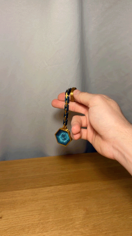 Đồ Chơi Fidget Dây Xích Lục Giác