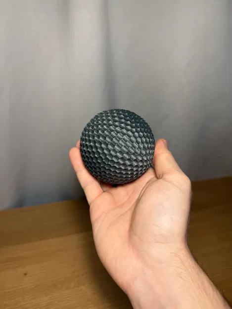 Quả cầu giảm stress Sensory Fidget Sphere - Phiên bản có nốt lõm - Image 2