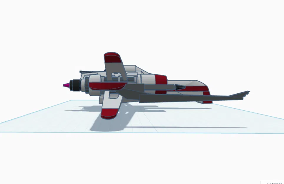 Mô hình phi thuyền ARC-170 Star Wars in 3D đầy ấn tượng - Image 3