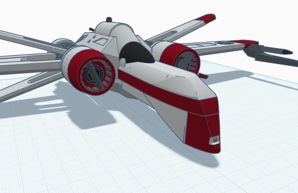 Mô hình phi thuyền ARC-170 Star Wars in 3D đầy ấn tượng - Image 4