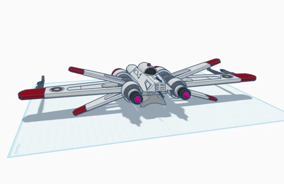 Mô hình phi thuyền ARC-170 Star Wars in 3D đầy ấn tượng - Image 5