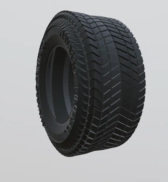 Mô hình lốp xe đa địa hình All-Terrain 3D cho xe mô hình - Image 3