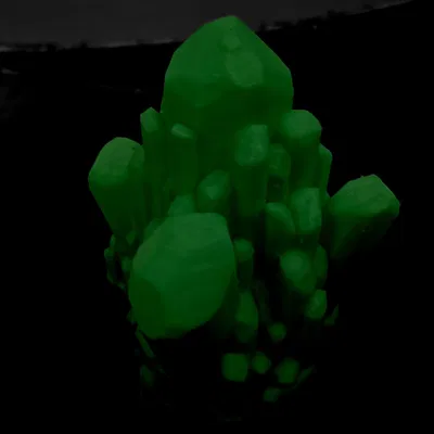 Mô hình đèn pha lê (Crystal lamp) in 3D đẹp mắt không cần dùng điện