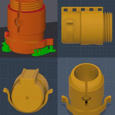 Hộp đựng túi nilon cho dây dắt chó đa năng kèm móc treo túi đã sử dụng