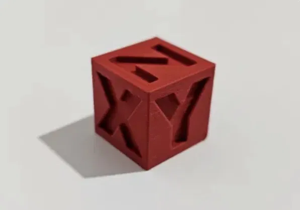 Khối lập phương hiệu chuẩn XYZ Calibration Cube cho máy in 3D - Image 1