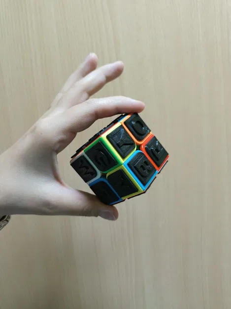 Bộ miếng dán nổi cho khối Rubik 2x2 - Image 1
