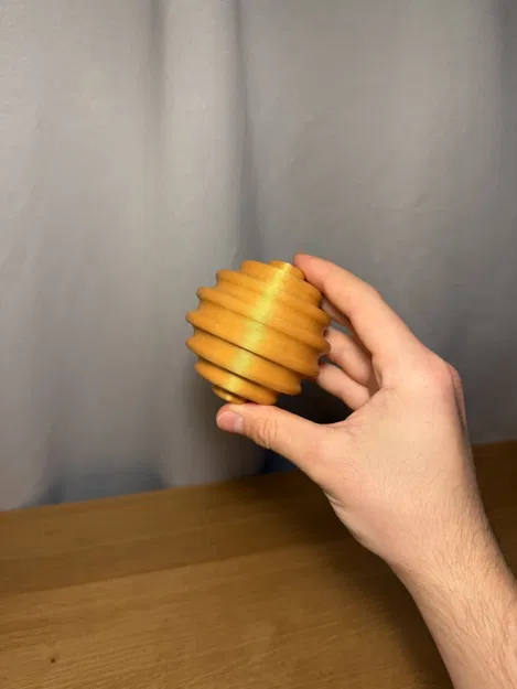 Quả cầu Fidget Cảm giác - Dạng rãnh (Sensory Fidget Sphere) - Image 3