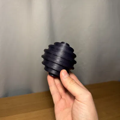 Quả cầu Fidget Cảm giác - Dạng rãnh (Sensory Fidget Sphere)