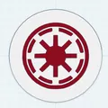 Mô hình in 3D logo Cộng hòa Star Wars - Republic Logo - Thumbnail 2