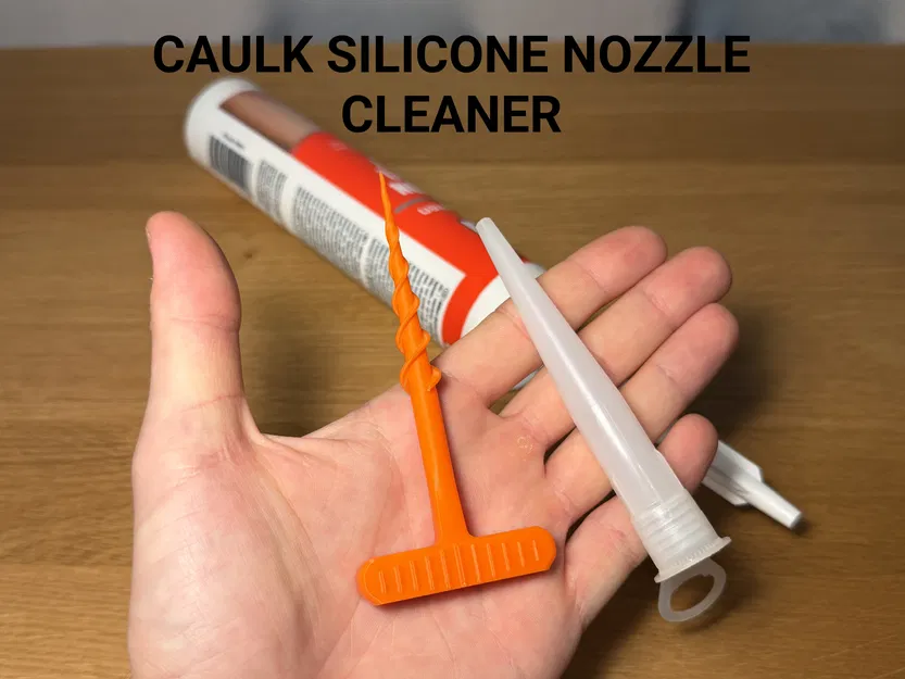 Dụng cụ vệ sinh vòi bơm keo Silicone / Caulk - Image 1