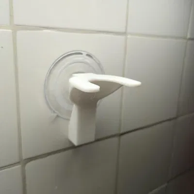 Giá treo cọ rửa bát gắn núm hút chân không cho nhà bếp, nhà tắm