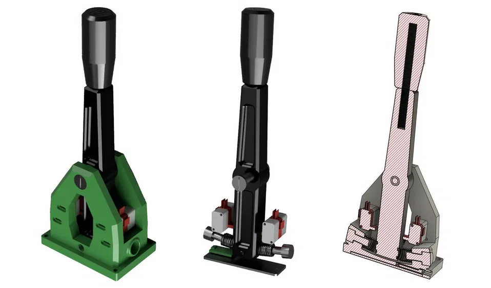 Cần số tuần tự (Sequential Shifter) tự làm cho Racing Sim - Image 2
