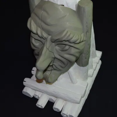 Bệ Thờ Đầu Phù Thủy Trung Cổ – Giá Đựng Philips OneBlade