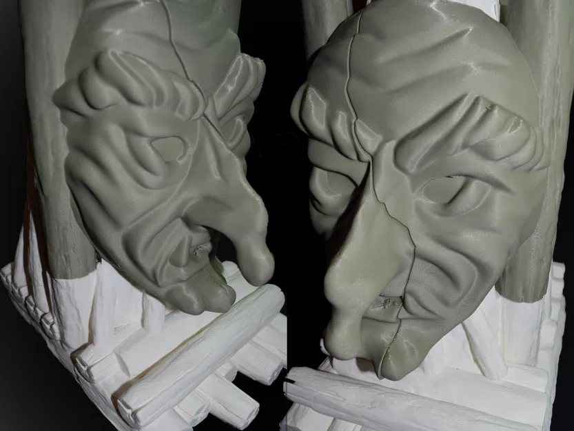 Bệ Thờ Đầu Phù Thủy Trung Cổ – Giá Đựng Philips OneBlade - Image 3