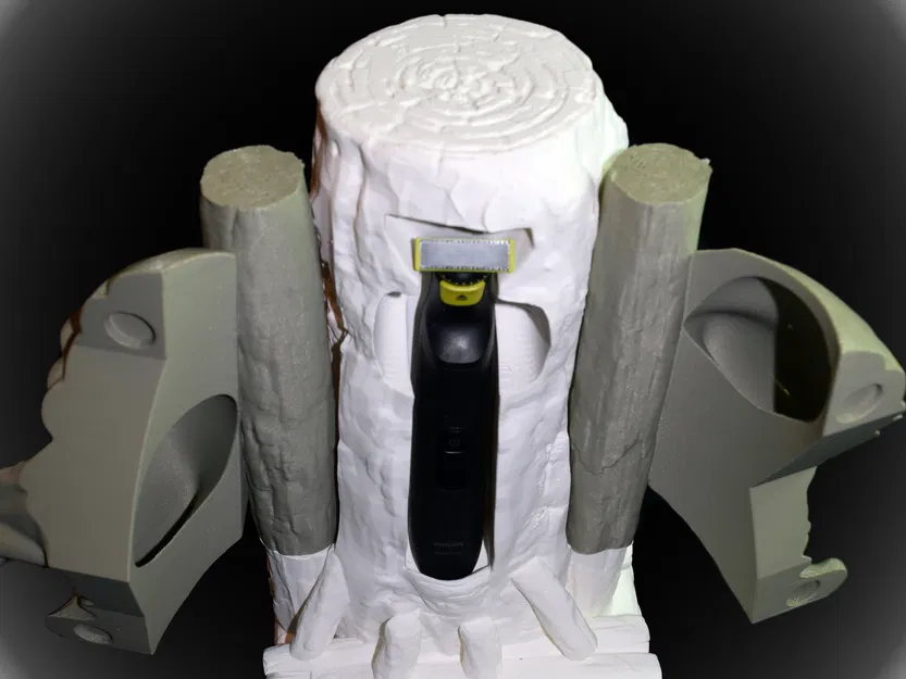 Bệ Thờ Đầu Phù Thủy Trung Cổ – Giá Đựng Philips OneBlade - Image 4