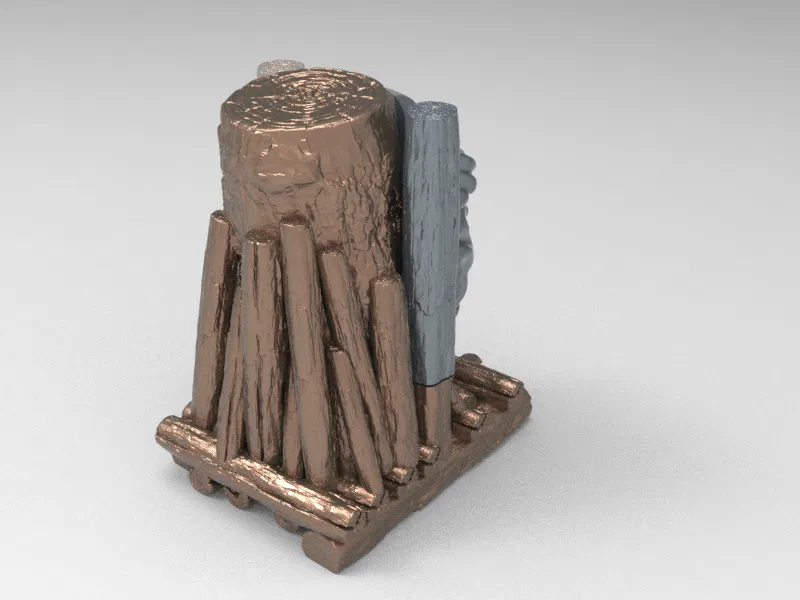 Bệ Thờ Đầu Phù Thủy Trung Cổ – Giá Đựng Philips OneBlade - Image 16