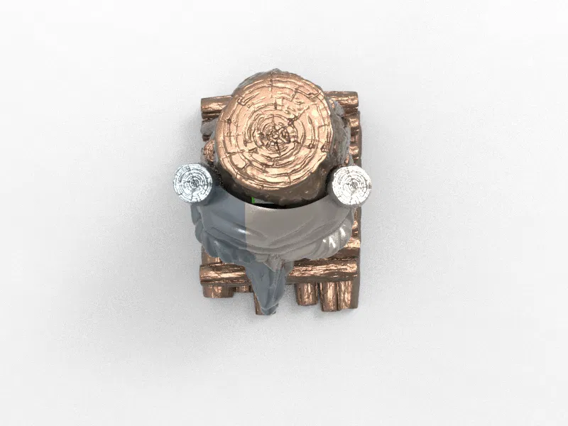 Bệ Thờ Đầu Phù Thủy Trung Cổ – Giá Đựng Philips OneBlade - Image 17