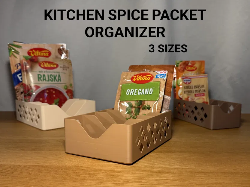 Khay Đựng Gói Gia Vị Cho Nhà Bếp - Image 1
