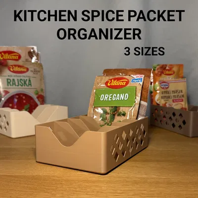 Khay Đựng Gói Gia Vị Cho Nhà Bếp