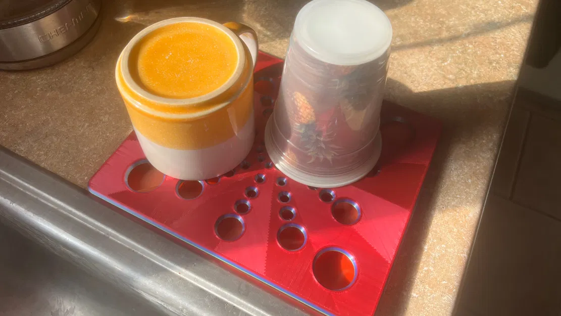 Khay úp chén ly và bát hứng nước tiện dụng cho mặt bàn bếp - Image 2