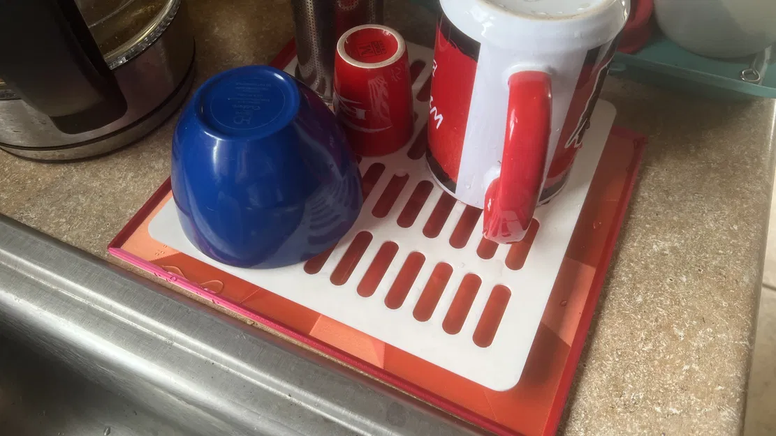 Khay úp chén ly và bát hứng nước tiện dụng cho mặt bàn bếp - Image 4