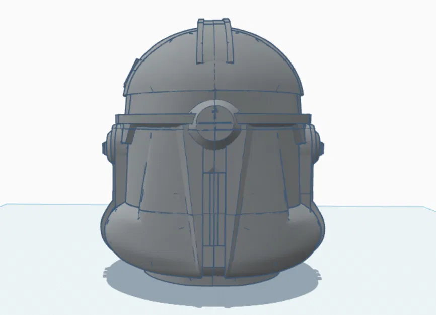Mô hình mũ Clone Trooper (Star Wars) cho máy in 3D - Image 4