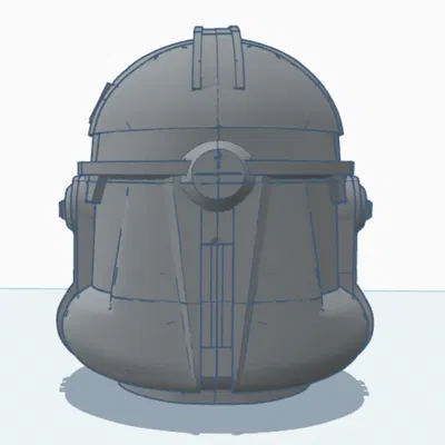 Mô hình mũ Clone Trooper (Star Wars) cho máy in 3D