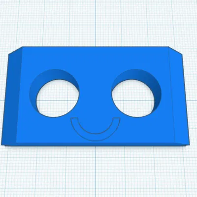 Mặt nạ Smiley Face đáng yêu cho robot Otto Starter - In 3D dễ dàng