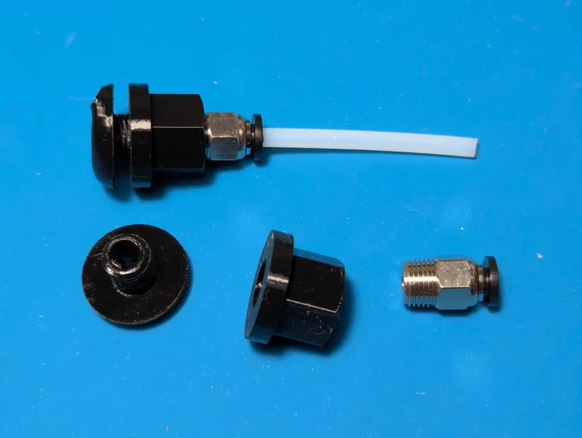 Bộ khớp nối ống PTFE M6 và M10 cho hộp Chitu E1 - Image 2