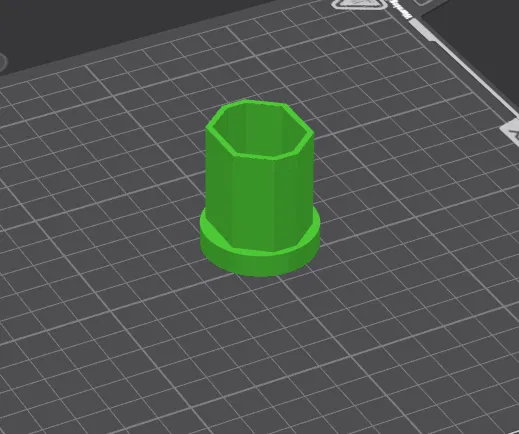 Nắp bịt đuôi gậy bóng vợt (Lacrosse Stick End) in 3D bền bỉ - Image 1