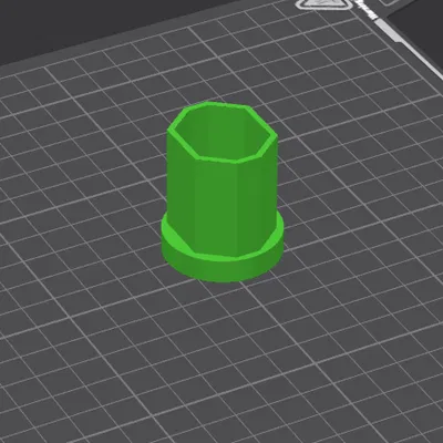 Nắp bịt đuôi gậy bóng vợt (Lacrosse Stick End) in 3D bền bỉ